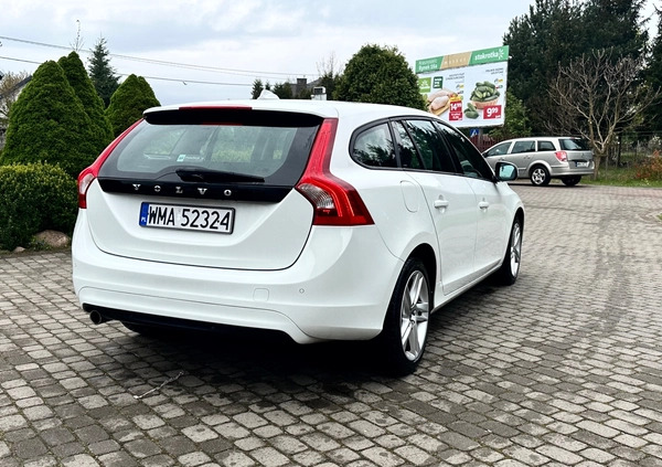 Volvo V60 cena 45400 przebieg: 195222, rok produkcji 2016 z Ostrołęka małe 121